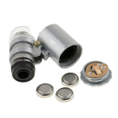 2 Pack 60X Portable Magnifier Miscroscope Jewelry Eye Loupe Magnifying Glass