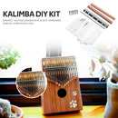20 Keys Kalimba Thumb Finger Piano DIY Parts with Keys Bridge Screws Kit