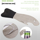 Multifunction Hook Grinder Bottle Opener Outdoor Hiking Camping Groove Tool