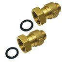 Full Brass Outside Wire Water Meter Check Valve One Way Check Valve DN15