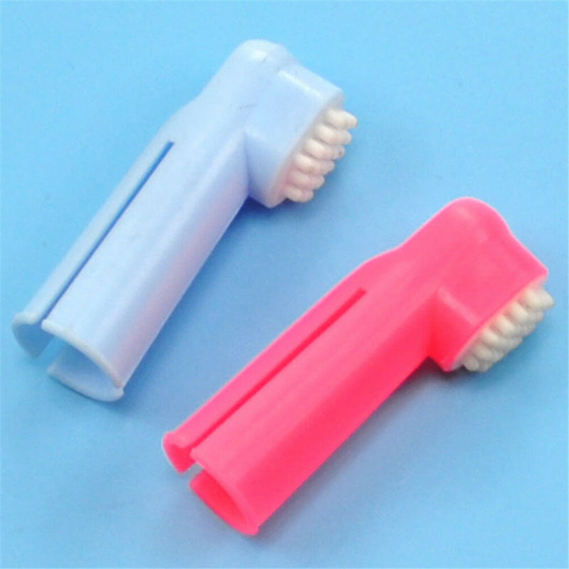 Super Soft Pet Finger Toothbrush Dog Cat Brush Addition Bad Breath TartTOCA