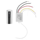 2 Relay ON/OFF 220V Smart Digital Wall Lamp Light Wireless Remote Control Switch