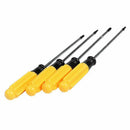 4 Pcs Yellow Handle Magnetic Tip T5 T6 T8 T10 Torx Screwdrivers Z1Z6