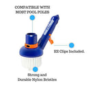 Swimming Pool Step Corner Vacuum Brush Spas Hot Tubs Cleaning Brushes Bristles