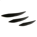6PCS/Set Carbon Fiber Front Bumper Splitter Fins Splitters for Universal Car