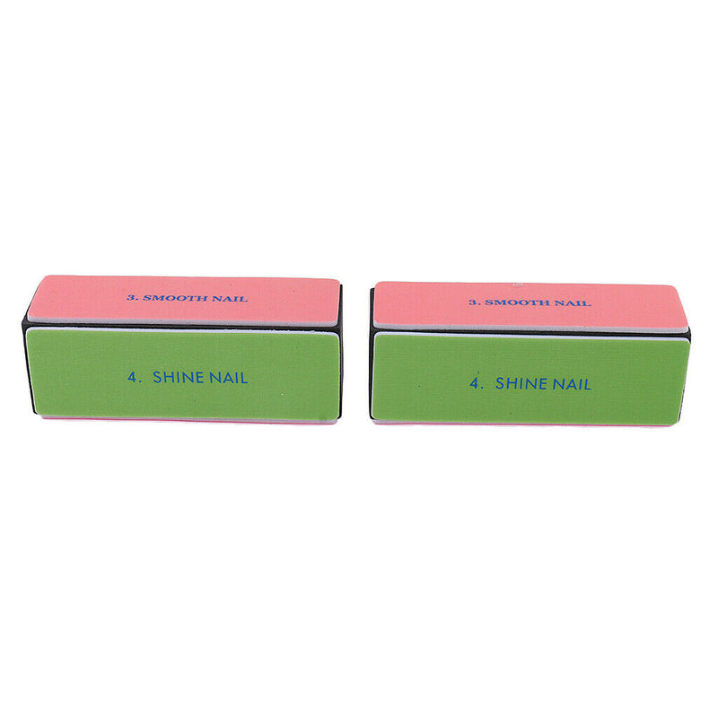 5x DIY Polishing Grinding Trimming Stick Bar Blocky Polisher Nail Art Tools