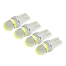 4 X T10 W5W LED COB Silica Gel Car Bulb Wedge Side Light 12V White