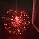 DIY 150LED String Light Battery Operated Starburst Decor Lamp (Multicolor) A