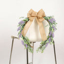 Artificial Garland 18 '' Wreath Door Farmhouse Showcase Wedding Party Decor