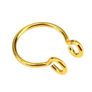 Set Septum Clip On Nose Ear Ring Segment Helix Tragus Faux Clicker Non SP