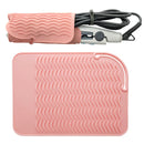 Hair Straightener Heat-resistant Hair Irons Styling Tools Safety Mat Pink