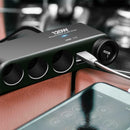 4 way Cigarette Lighter Socket Splitter 12V Dual USB Charger Power Adapt RIT