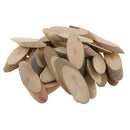 30pcs Oval Wood Log Slices DIY Rustic Craft Wedding Centerpieces Decorations