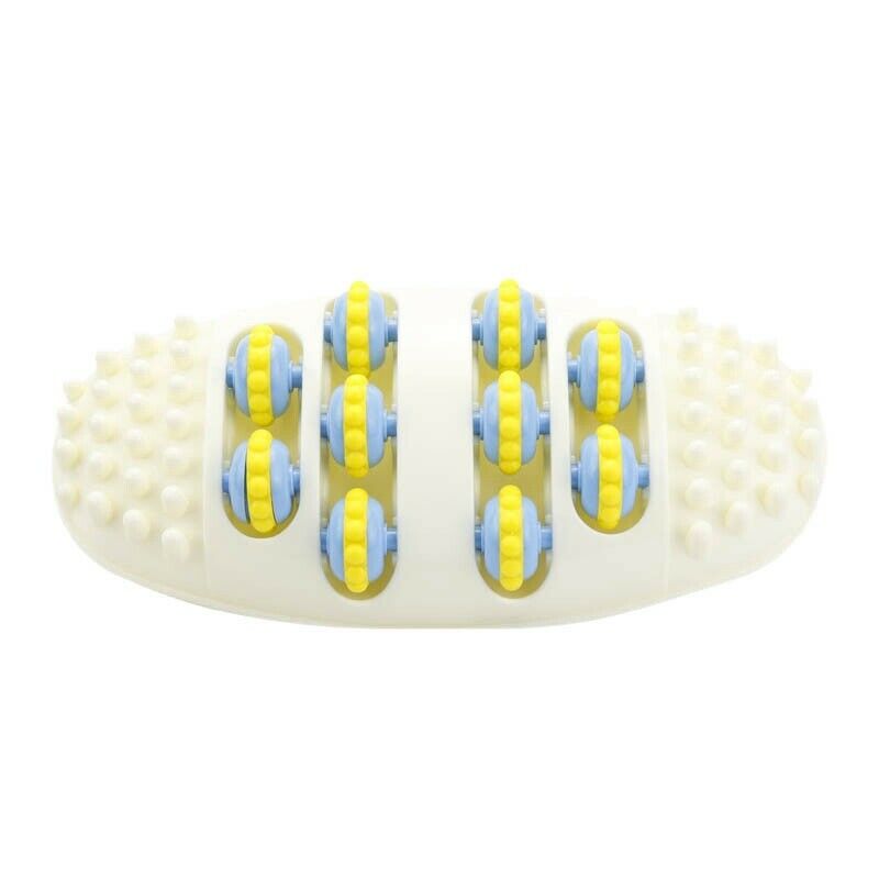 Roller Wheel Feet Massager Foot Acupuncture Point Massage Roller Health Mas T7G5