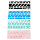 / English Silicone Keyboard Skin Cover for Dell XPS13 9350/9360 Blue