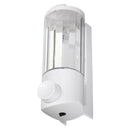 Liquid Soap Dispenser Wall Mounted Bathroom Hand Shower Gel Shampoo Titaniu O1Q2