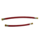 2pcs Bike Pump Extension Hose American Valve Extender Tube Schrader Valves