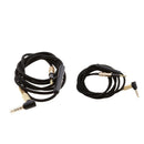 2Pieces Audio Cable For AKG K450 Q460 K451 K452 K480 Headphones Replacement