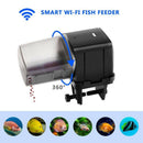 Wifi Automatic Fish Tank Aquarium Pond Fish Food Feeder Timer Speech Contro