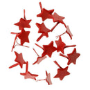 100pcs Mini Red Star Brads Paper Fasteners for Scrapbooking Card Making 14mm