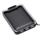 Waterproof Foam Fly Fishing Box Fishing Tackle Clear Lid Bait Storage Case A