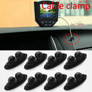 8pcs/Set Car Wire Cord Clip Cable Holder Tie Fixer Organizer Drop Adhesive Clamp