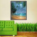 Moon Sea DIY 5D Full Drill Diamond Painting Embroidery Cross Stitch Decor