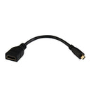 Micro HDMI Male D to HDMI Female A Jack Adapter Cable Convertor Nice 1080P