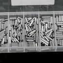 250pcs Fishing Single Barrel Crimp Sleeves Fishing Tackle Rigs For Wire