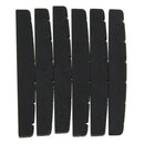6x Black 6-string Guitar top nut 42x3.5mm M6V5