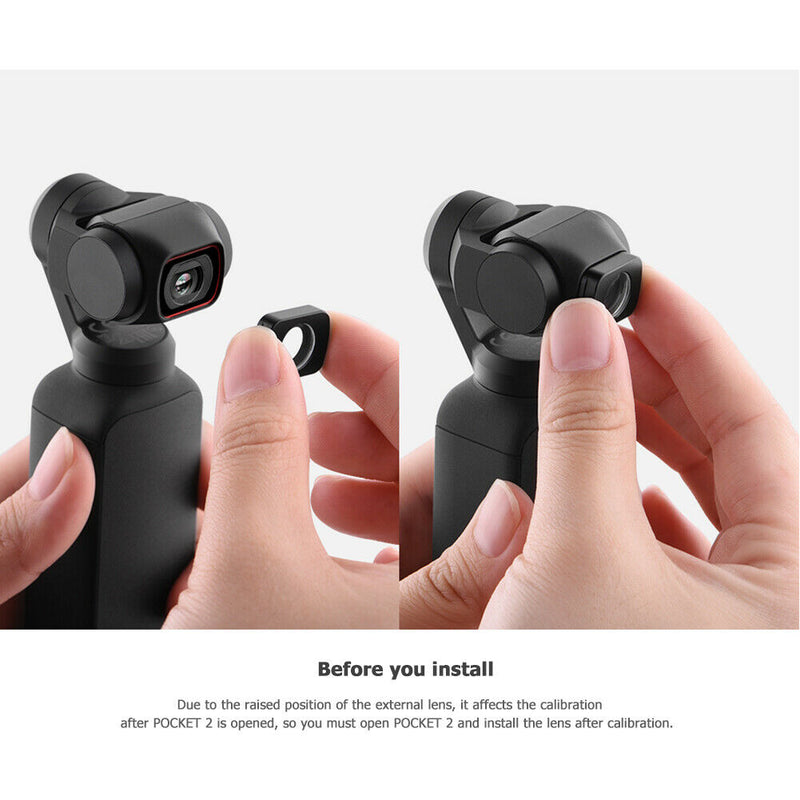 Magnetic Macro Lens for DJI Pocket 2 Micro Lens Gimbal Camera Accessories