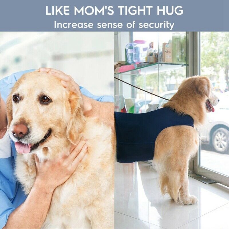 Dog Anxiety Jacket Calming Vests For Dog Anxiety Shirt Dog Anxiety Calming  E4Y5