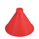 Cone Shaped Magic Car Windows Snow Remover Shovel Ice Scraper (14.5cm Red)