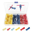 260 Pcs Function T Tap Electrical Connectors - Quick Wire Splice Taps and I