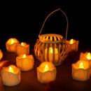 Pack of 12 Remote New Year Candles,Battery Powered Led Tea Lights Easter Can Ew