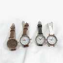 Ulzzang Simple Small Dial Women White Watch Quartz Female Clock Retro Watch