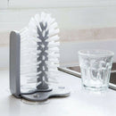 Sink Suction Cup Base Cleaning Bottle Glass Brush Kitchen Cleaning Wine Cup
