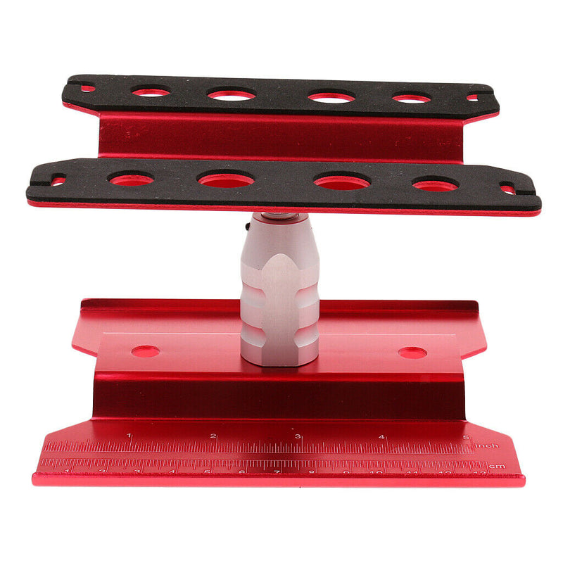 Adjustable RC Car Repair Station Red Assembly Platform Display Stand for 1/8