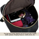 Women Nylon Backpack Preppy Casual Small Travel Shoulder Bags School Bag