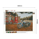 5D DIY Full Drill Diamond Painting Motorcycle Cross Stitch Embroidery Kit