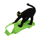 Christmas Halloween Dog Costumes Black Cat Riding on Dog Pet Cat Suit L