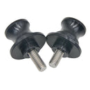 2x Black 8mm Aluminum Swingarm Swing Arm Spools Stand Screws Universal