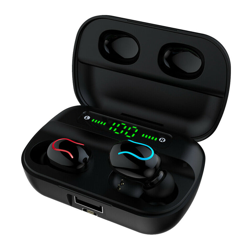 Q82 Wireless Earbuds Bluetooth Headphones with Charging Case Digital