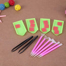 24pcs 5D DIY Diamond Painting Drill Pens Cross Stitch Embroidery Tools Set