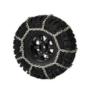 2Pcs Metal 120mm 1.9Inch Tires Snow Chain for 1/10 RC Rock Crawler Traxxas  I7F9