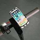 Rotatable MTB Road Bike Mobile Phone Holder Bicycle Handlebar Stand (Black)
