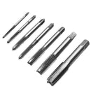 7PCS HSS M3-M4-M5-M6-M8-M10-M12 Machine Hand Screw Tap Plug New Thread Metr X3M3