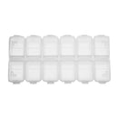 12 Grids Tool Jewelry Storage Box Portable Mini Kit Double Rows Box Display A