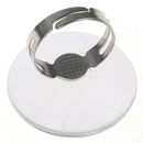 Crystal Glass Ring Glue Holder Individual Eyelash Extension Glue Pallet AdhesiTO