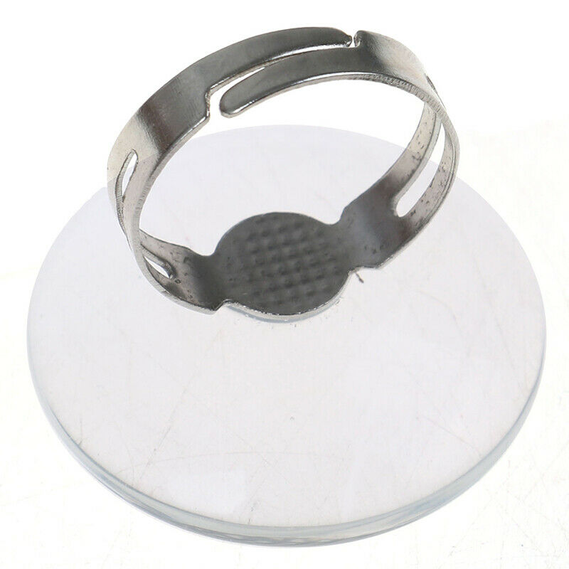 Crystal Glass Ring Glue Holder Individual Eyelash Extension Glue Pallet AdhesiTO